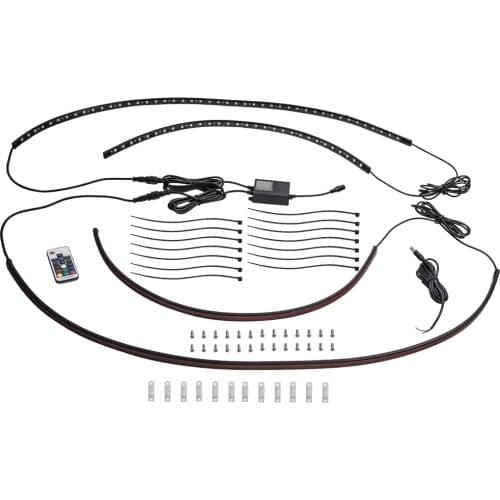 Bluetooth-compatible APP remote control strip RGB Dreamcolor led Car underglow lights music