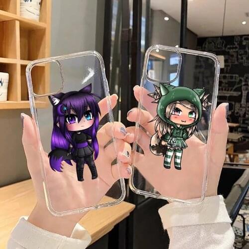 Social Game Gacha Life Phone Case For Huawei Honor 6 7 8 9 10 10i 20 A C X Lite Pro Play transparent art shell fashion bumper