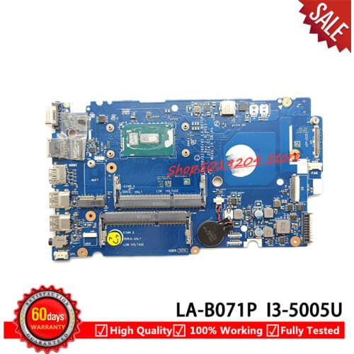 CN-068RW5 68RW5 068RW5 For dell Latitude 3450 L3450 Laptop motherboard SR27G I3-5005U ZAL50/51/60/61 LA-B071
