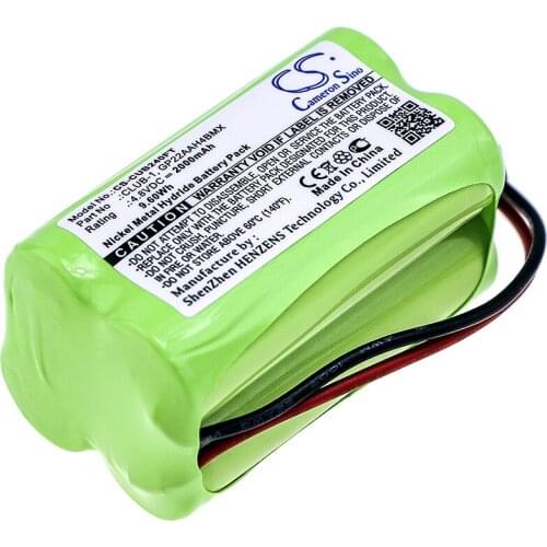 CS 2000mAh / 9.60Wh battery for Clulite Range, Torch B24, CLUB-1, FAN-1, GP13AAH4BMX, GP22AAH4BMX, INT-1