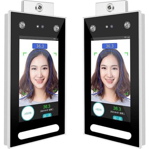 DT-10W 1G 7inch PalmPrint Face Recognition Terminal Dynamic office Device Access Control System Face Password Attendance Machine