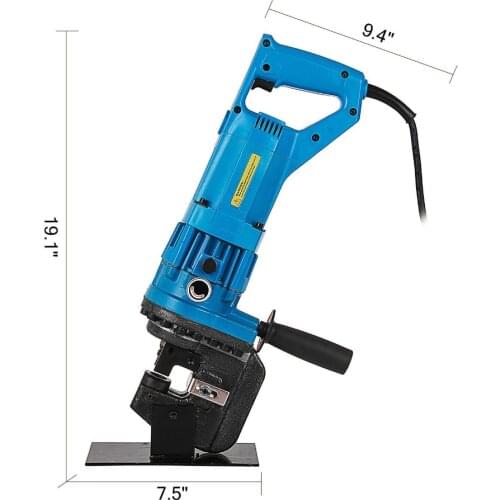 Electric Hydraulic Hole Punch Tool 220V Handy Hydraulic Puncher Punching
