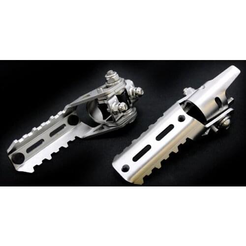 For BMW R1200GS LC 13-19 Motorcycle Highway Pegs Pegs For Pipes Triumph Tiger Explorer Clamps to 22mm 25mm diameter tube New