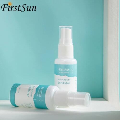 Mild Formula Effective Hair Growth Inhibitor Spray Removal Cream Smooth Body Permanent Removal Face Bikini Body Hair Stop Growth