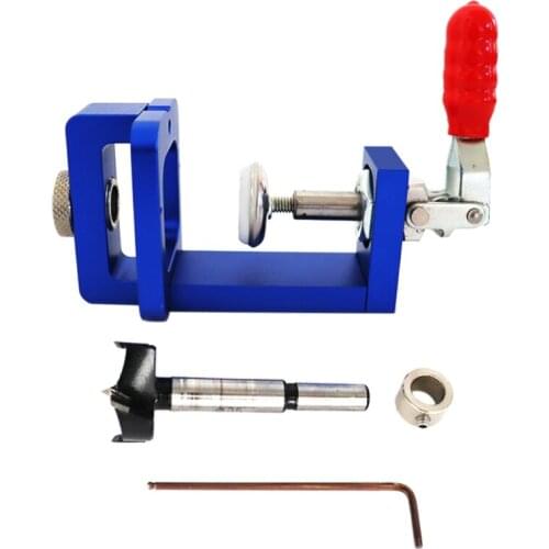 Doweling Jig Woodworking Joinery Hole Drill Guide Self Centering Punching Locator Tool Cabinet Hardware Jig