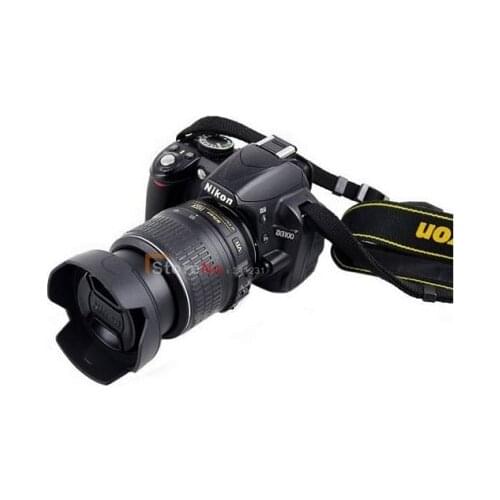 2pcs HB45II HB-45 52 mm LENS HOOD18-55 mm Lens For nikon D5100 D5200 D3100 D300