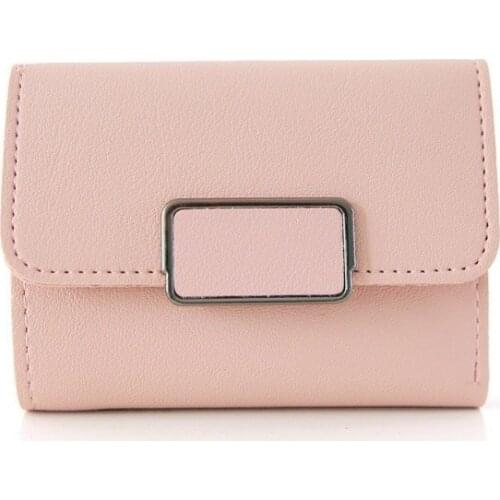 Wholesale 2019 New Women Wallet Hasp Clutch Purses Female Fold Short Money Bag Card Holder High Quality Credit Card Holders