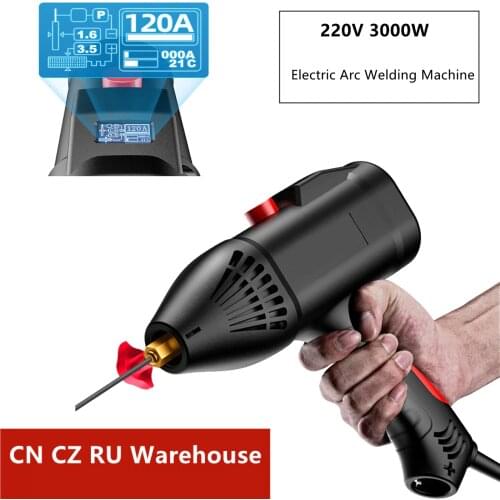 220V 3000W Portable Electric Welding Machine Home Automatic Digital Intelligent Welding Machine Current Thrust Adjustment Knob