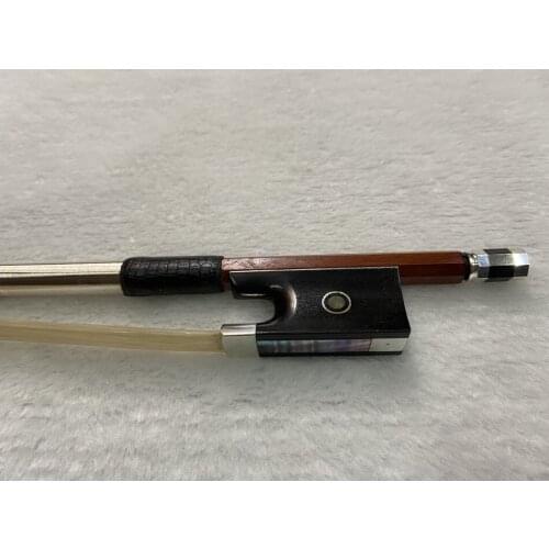 4/4 Pernambuco Violin Bow Silver ebony forg Well Balance Professional Violin Parts Accessories *** ROUND