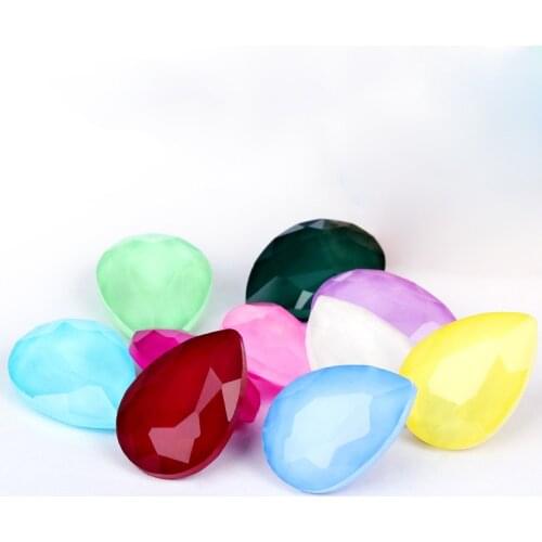 Sewing crafts Drop Fancy Stone Crystal Rhinestones for Pointback Gems decoration Glass beads Crystal diy Garment Accesso