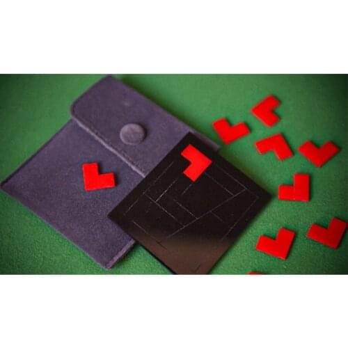 Super Mini MTP Trick By Secret Factory Magic Tricks Card Props Gimmicks Stage Magic Close Up Mentalism Accessories Comedy Toys