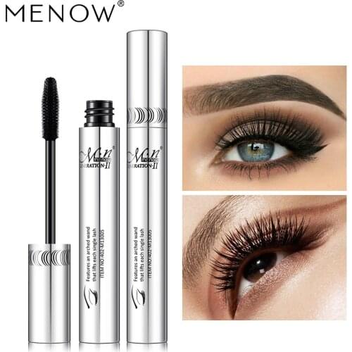 MENOW M13005 Makeup Thicker Waterproof Mascara Cosmetics 3d Fiber Rimel De Alargamiento Gift for Women Makeup Goods Hot Selling