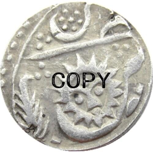 IN(01) Indian Ancient Silver Plated Copy Coins
