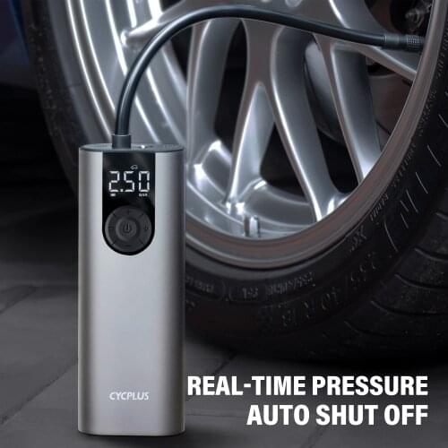 CYCPLUS A8 Portable Air Compressor for Car Mini Air Inflator High Pressure 150psi Wireless Bicycle Pump for Bike Motorcycle Tyre
