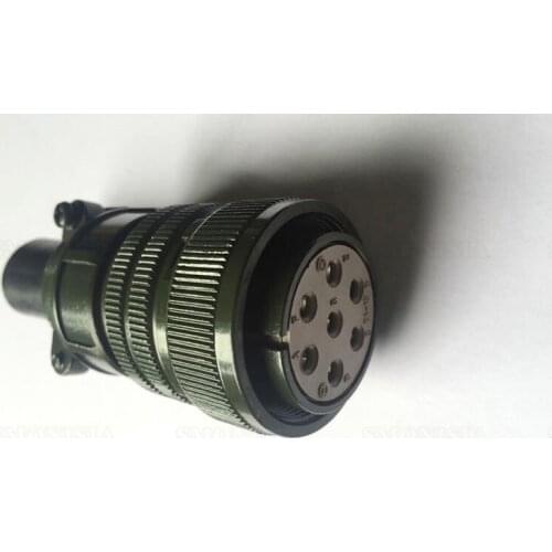 1pcs-20pcs 7pins Straight Aviation Plug Encoder Servo Motor Connector MS3106A24-10S Jack