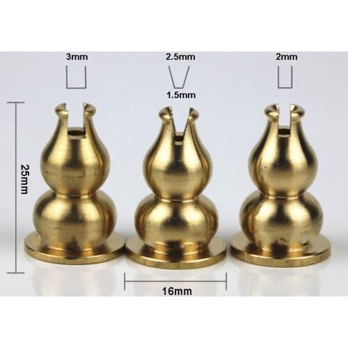 3mm Brass Gourd Incense Burner Holder Catcher For Coil Sticks Incense