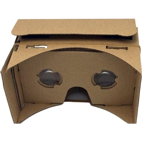 DIY 3D Virtual Reality Glasses Hardboard For Google Cardboard 3D Glasses Virtual Reality For Smartphone Immersive Stereo