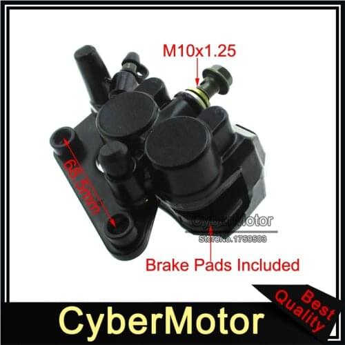 68.5mm Front Disk Brake Caliper Left For 2 Piston Scooter Moped 50cc 125cc GY6 KYMCO Benzhou JMSTAR Jonway Baotian