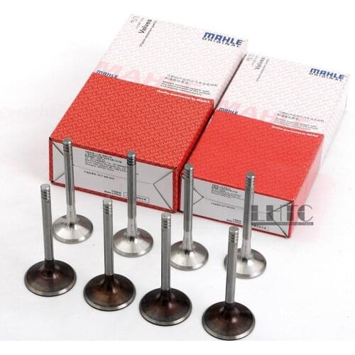 8x 078109601E/048109611B Genuine MA-HLE 7mm Intake Exhaust Cam Valves Set For V W Beetle J etta Golf 2.0 SOHC 8V