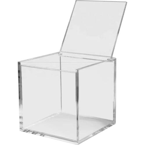 Acrylic Capsule Coffee Storage Box Coffee Pod Cup Holder Nordic Transparent Dustproof Case with Lid Organizer