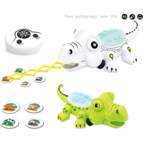 Dragon Crocodile Toy 2.4G Wireless Remote Control Predator Electric Toy With Light Sound Funny Kids Toys