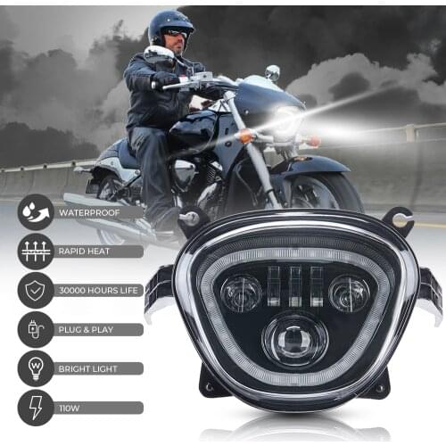 KEMiMOTO Headlights For Motorcycles