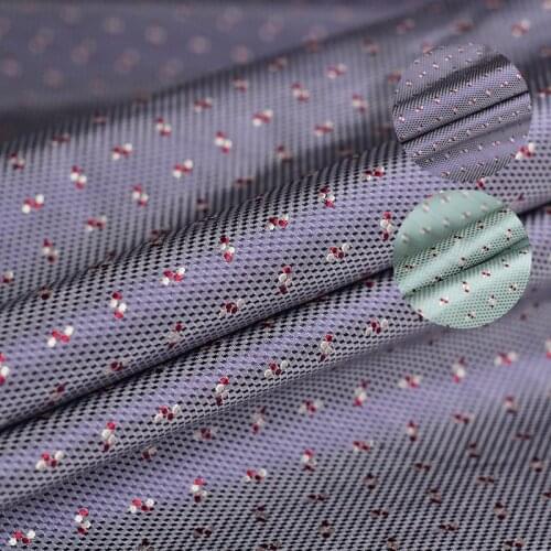 Red Raspberry 36momme Heavy Jacquard Weave Silk Cotton Fabrics Garment Material Women Dress DIY Sewing Cloth Tailor Freeshipping