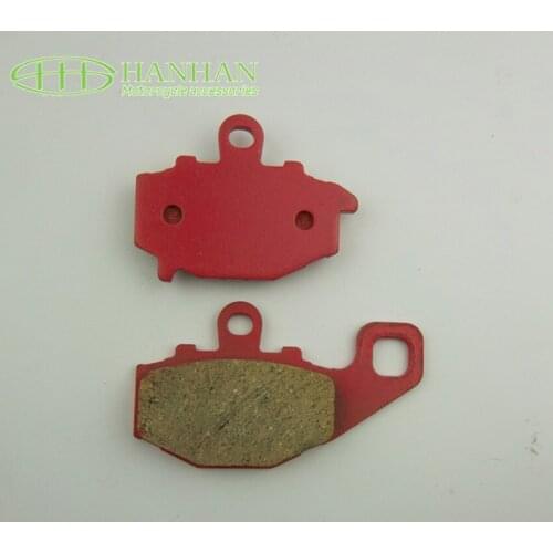 Motorcycle high quality Ceramic Composite Wholesale and retail Rear Brake Pads Fit KAWASAKI ZR400 97-01 ZRX400 95-01 ZR550 94-99