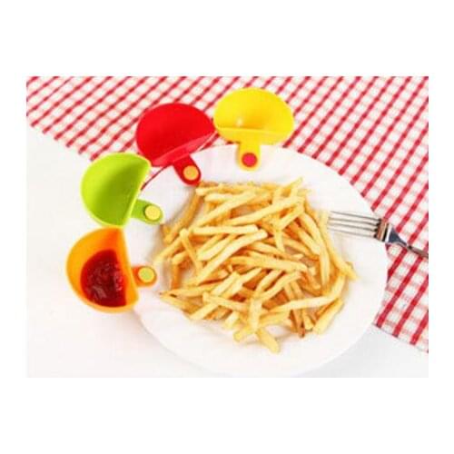 New Arrival Dip Clips Kitchen Bowl kit Tool Small Dishes Spice Clip For Tomato Sauce Salt Vinegar Sugar Flavor Spices