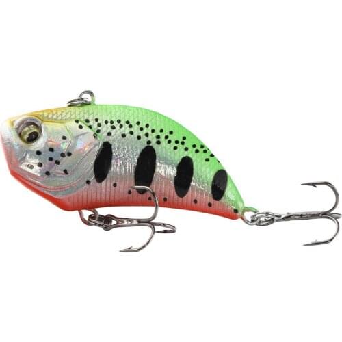 New VIB lead long throw 52mm 12g all water bionic bait copper double blood trough hook rock VIB