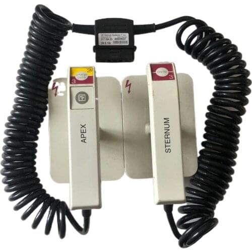 GE Original Imported CARDIOSERV Defibrillator External Defibrillation Handle