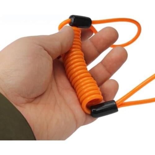 Robesbon 5 Colors 1.2M Anti Theft super tensile Bicycle Lock Rope Helmet Wire Scooter Disc Spring Wire Lock