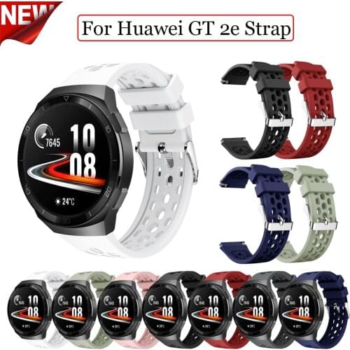 Official Style Silicone Straps For Huawei GT 2e Watch Band For Huawei gt2e original Smart Watch Bracelet Replacement WristBand