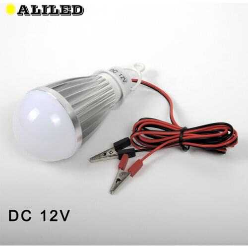 LED Lamp DC 12V Portable Led Bulb 5W 7W 9W 12W SMD2835 Cold/warm White Outdoor Camp Tent Night Fishing Hanging Light