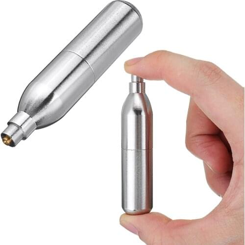Tactics Rechargeable Co2 Cartridge Capsule 12g Tank Cylinder For Airsoft Toy Mag Hunting Paintball