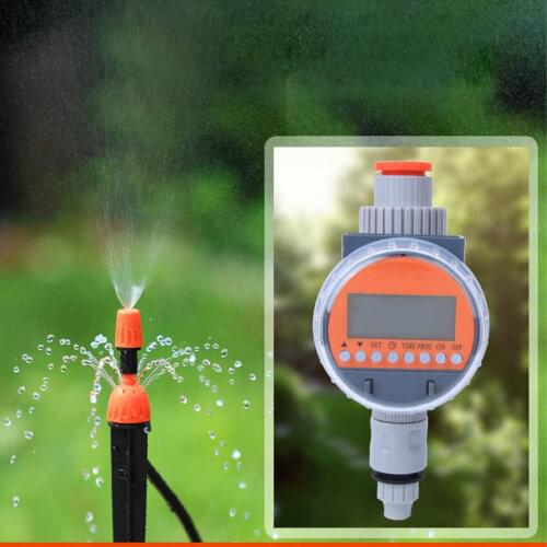 G1-1/4 DN32 Automatic Flower Watering Timer Irrigation Controller with Rain Sensor Garden Irrigation Tool 2021