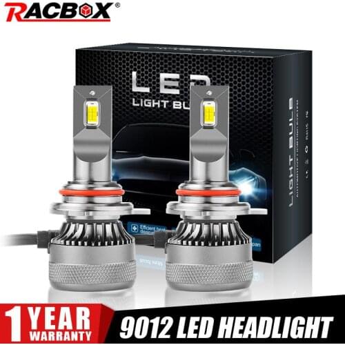 9012 hir2 led headlight bulbs 20000LM 60W 6000K white fog lamp auto light car accessories