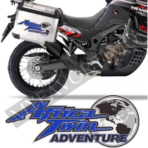 AfricaTwin CRF 1000 1100 L CRF1100L For Honda Africa Twin CRF1000L Trunk Luggage Cases Tank Pad Protector Adventure Stickers Kit