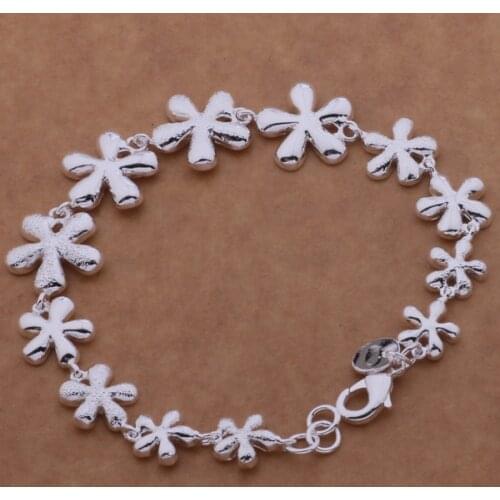 AH022 Wholesale Lucky Charm Gifts Bracelets For Women Fashion 925 Jewelry Full Size The Plum Blossom /ebiamspa Adraiuya