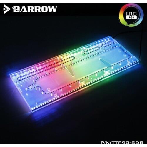 Barrow Core P90TG open chassis dedicated water channel plate deflector aurora TTP90-SDB