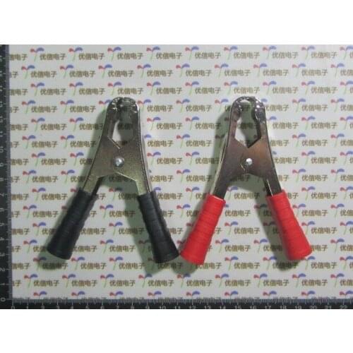 Free shipping Nickel plated 100A Measurement Test Clips / car battery Clamps / high current Clamps