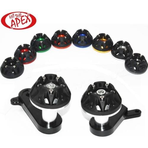 CNC Motorcycle Falling Protection Cover Slider Frame Sliders Protector Crash Guard For KAWASAKI NINJA ZX6R 2009 2010 2011