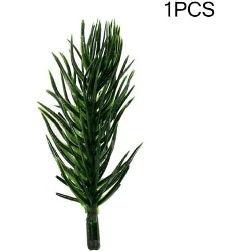 30PcS Artificial Plants Pine Branches Christmas Tree Xmas Kids DIY Year Florals Party Accessories New Decorations Gift Orna M3L1