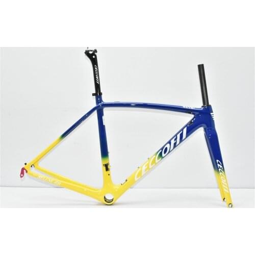 JERF011 Ceccotti brand carbon T1000-60T weight carbon road frame cycling bike bicycle racing frameset