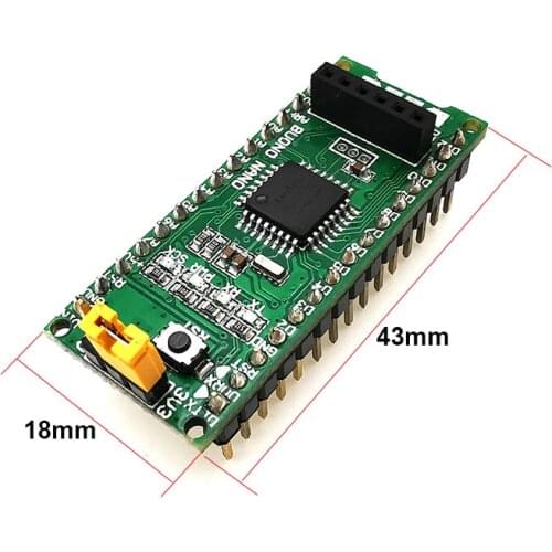 Massduino Nano V3.0 Lite MD-328D Micro USB 5V 3.3V Selectable CH340G 32K for Arduino