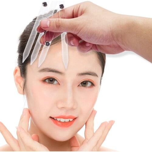 Permanent Makeup Ruler Measure Microblading Ruler Eyebrow Shaping Rulers Ratio Divider Eyebrow Tattoo Design Calipers Stencil