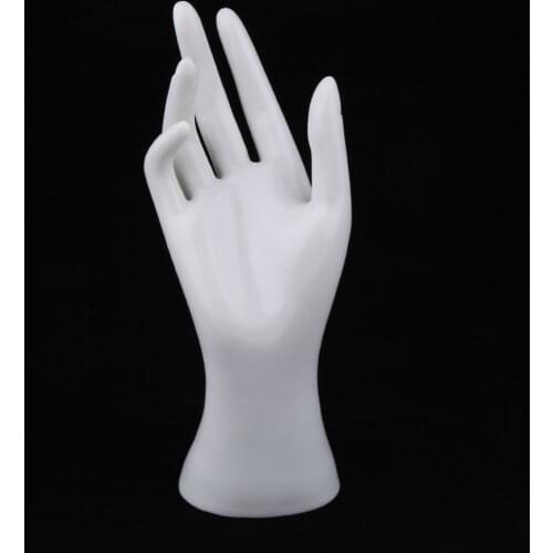 Jewelry Display Holder Bracelet Ring Watch Stand Support Holder Hanger Rack Mannequin Hand Form, 4 Colors Optional