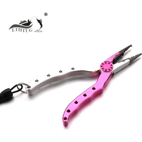 LTHTUG Fishing Pliers Fishing Tools Line Cutter Multifunctional Knot Aluminum Alloy Scissors Hook Remover 70g 115g