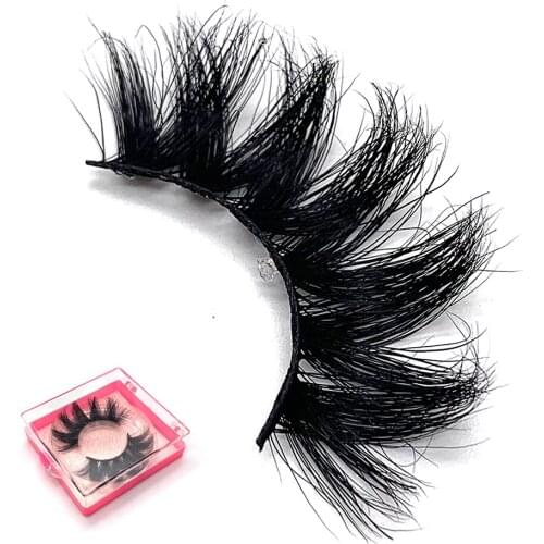 Sowerstar Make Up 6D Mink Eyelashes length Natural Fluffy Extension Cross Thick Simulation High-Quality 21mm Lashes Perfect W01