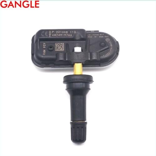 TPMS SENSOR FOR 2014 2015 2016 2017 2018 JEEP CHEROKEE TIRE PRESSURE SENSOR TPMS 433MHz 68249197AA 68185570AA 68239720AA